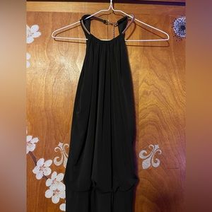 Beautiful black dress with gold closure size M